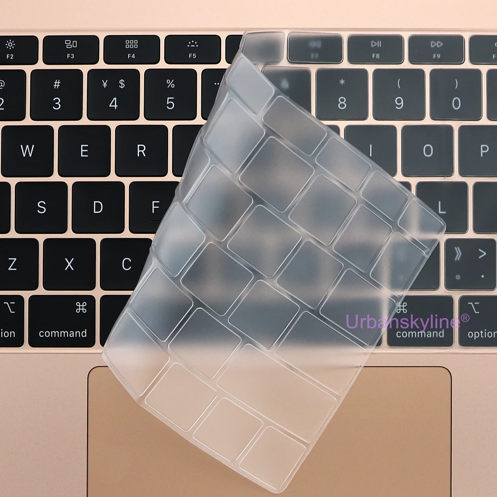 Keyboard Cover for Macbook Air 13 M1 M2 Pro 13 14 Max 15 16 Bar ID 17 Retina 11 Silicone Protector Skin Case A2337 A2442 A2681