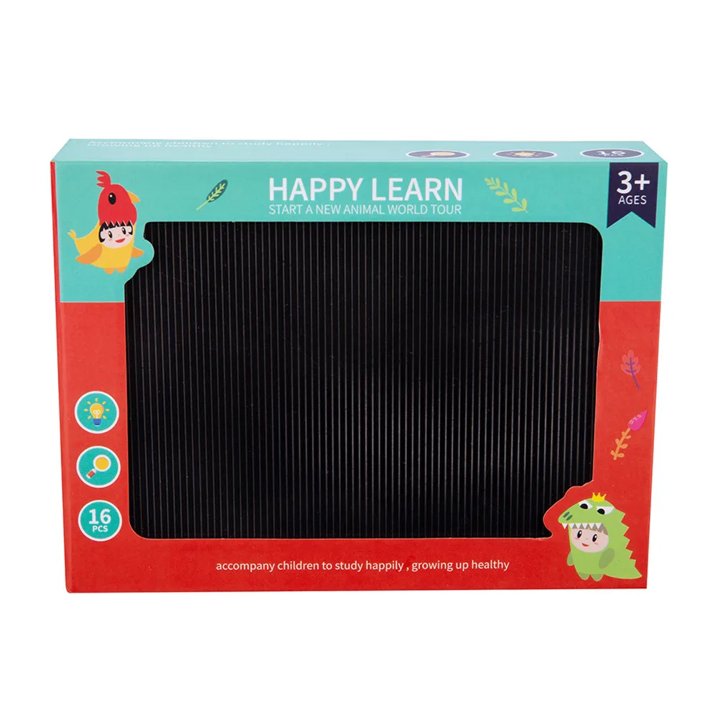 Анималистическая мультяшная динамическая прогулочная коробка для детей раннее