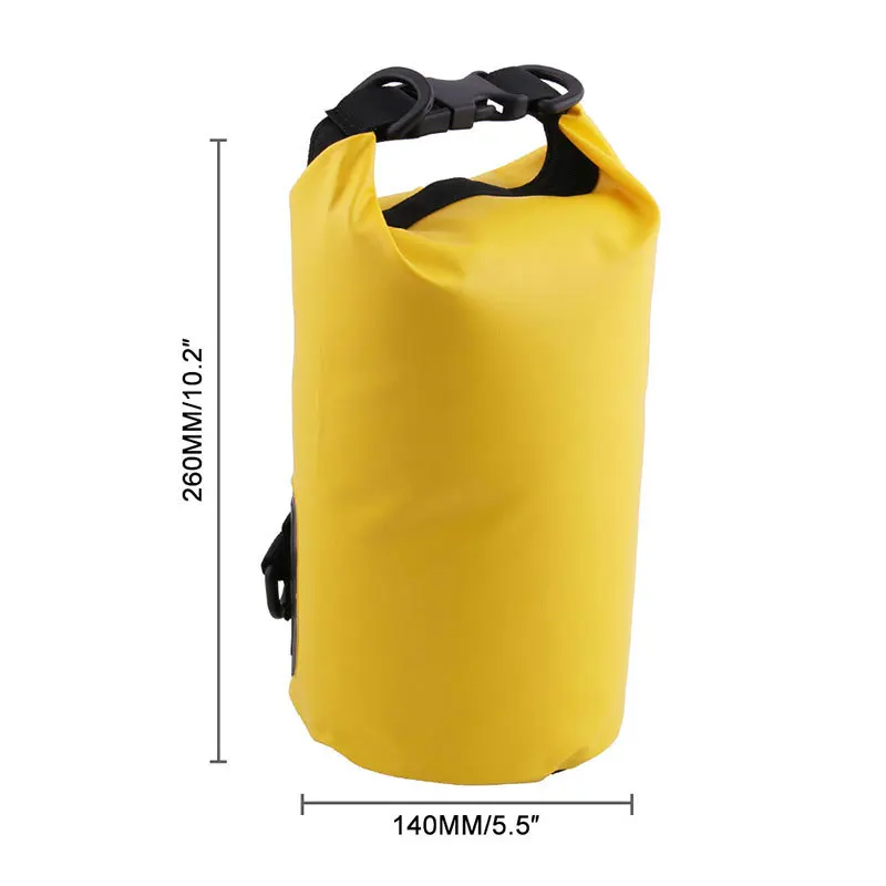 

Outdoor Motorcycle Dry Waterproof Shoulder with Passenger Grab Handles Accessory Storage Pouch Organizer Bag
