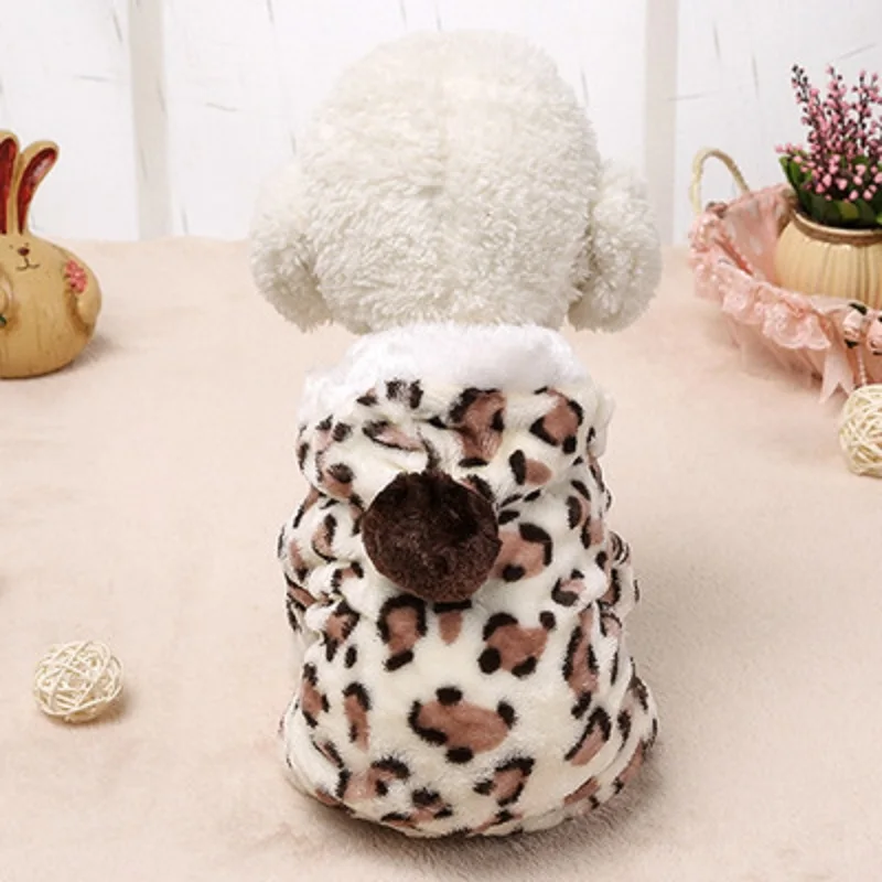 Новая зимняя одежда для собак теплая пальто маленьких и средних больших размеры