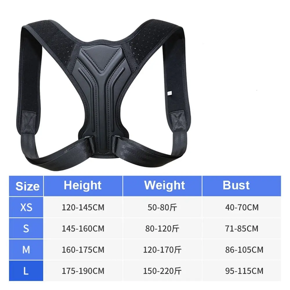 Задняя корсет для коррекции осанки ключицы позвоночника Коррекции Осанки