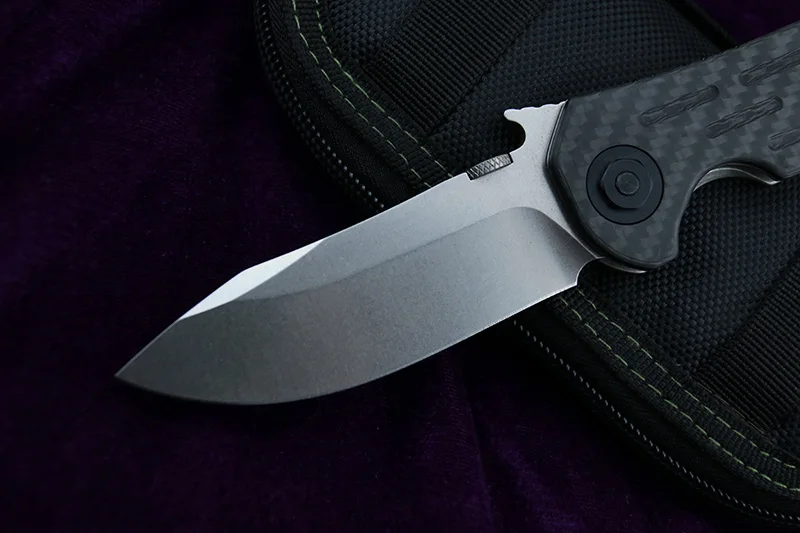 Складной нож LEMIFSHE ZT0630 многофункциональный клинок из углеродного волокна и