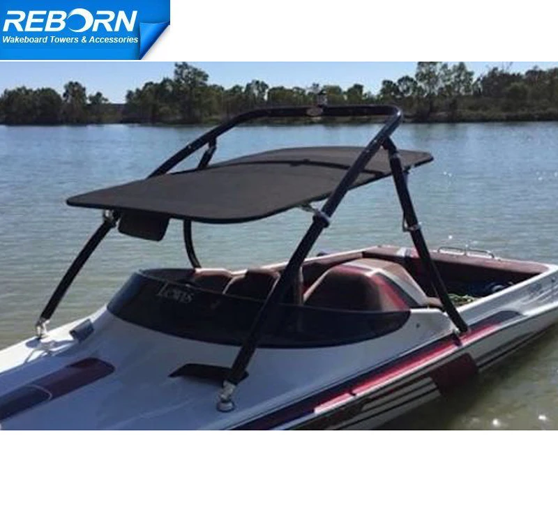 Reborn Pro Bimini Top Black Canopy 1580 в для большинства водонепроницаемых башен|wakeboard rack|wakeboard