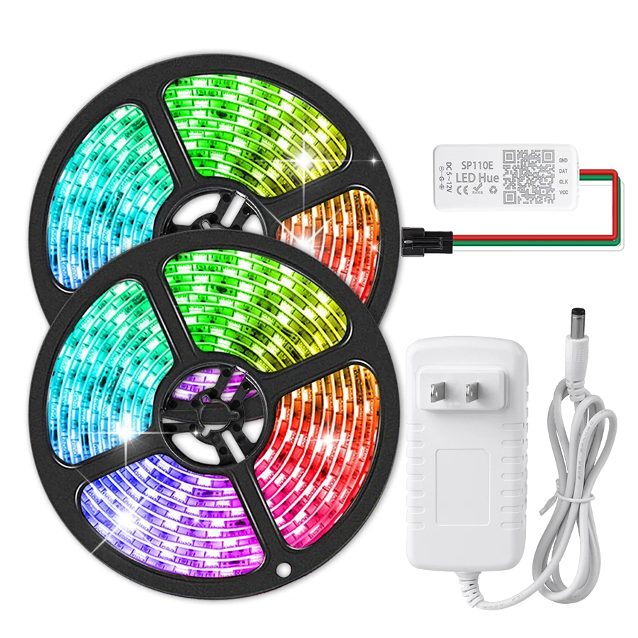 Светодиодсветильник панель SP110 XDL с Bluetooth 12 В 5050 RGB управление через приложение |