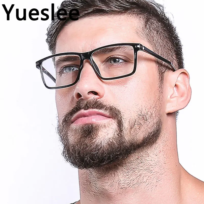 45851 мужские Класс стаканы пластиковые Титан Синий светильник очки с оправой для