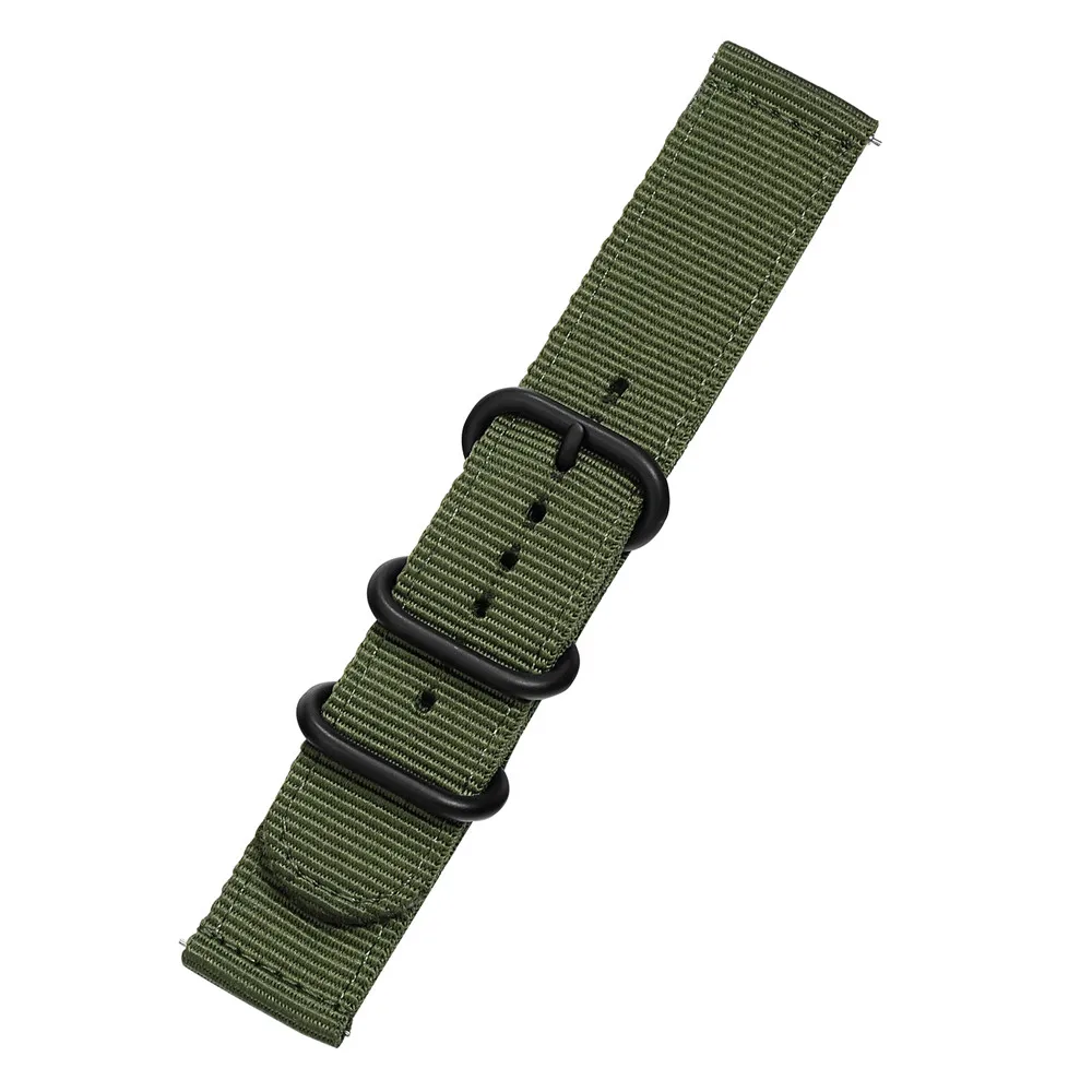 Фото Ремешок для часов Xiaomi huami Amazfit Bip Stratos 2/2S PACE GTR 42/47 мм, нейлоновый холщовый №3