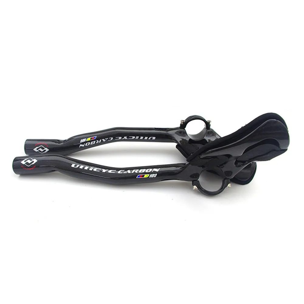 

1 Pair Bar End Full Carbon Fiber Road Bike Extender TT Handle Triathlon Aerobar Rest Bicycle Handlebar FOR Road Mountain Bikes