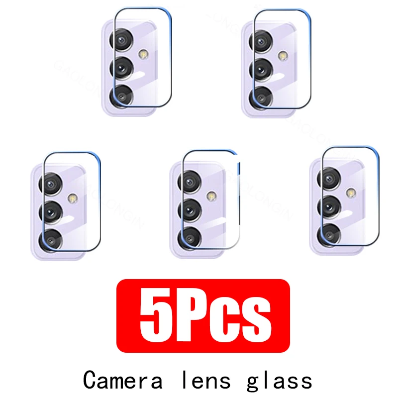 

5Pcs Quantum 2 Camera lens glass For Samsung Galaxy A82 A72 A52 A42 A32 A22 A71 A51 A41 A31 A21 A21S A12 A02S Protector glass