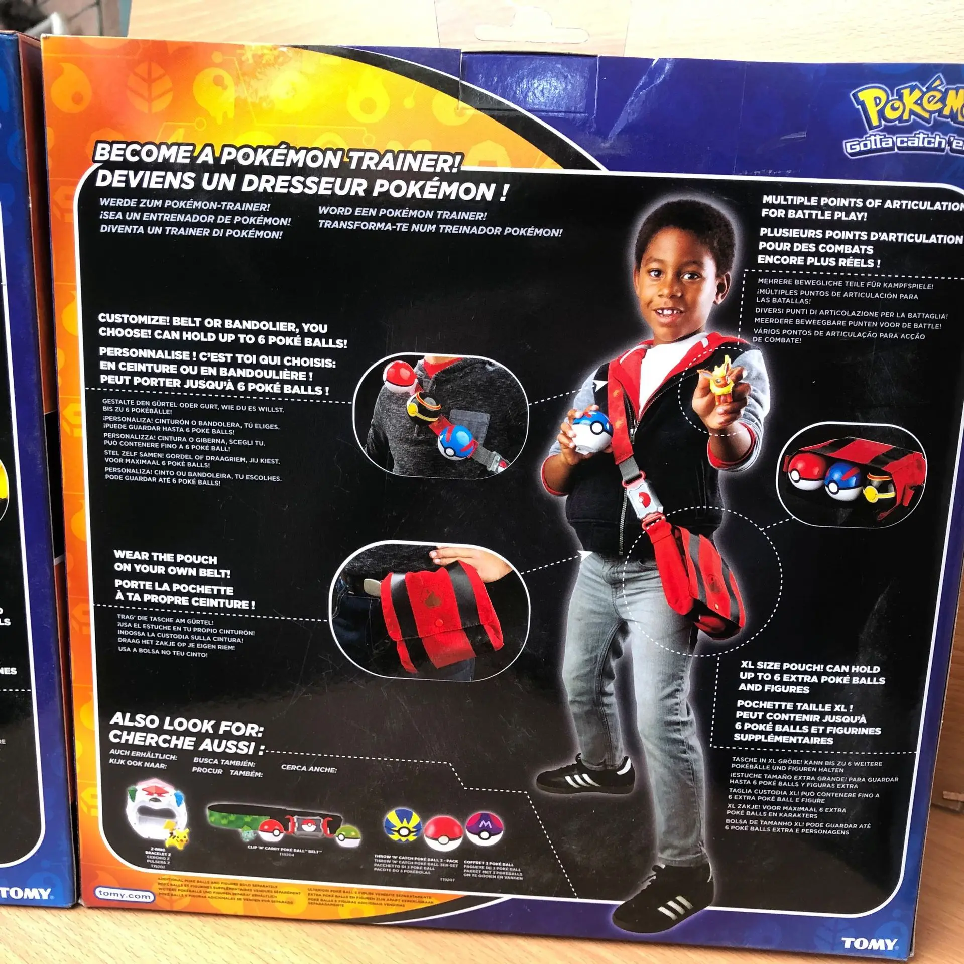 Натуральная Pokemon Master Бал эльфов и пояс комплект TAKARA TOMY Poke Ball игрушечных