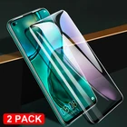 Закаленное стекло для Huawei P40 Lite, полное покрытие экрана, Защитная пленка для HUAWEI P 40 Lite Global 2020 (2 упаковки)
