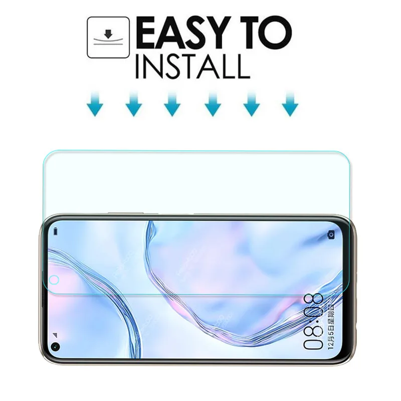 3pcs protective Glass For huawei p40 lite p30 light p20 pro p9 p10 p 40 30 20 smart Z 2019 screen protector tempered Film | Мобильные