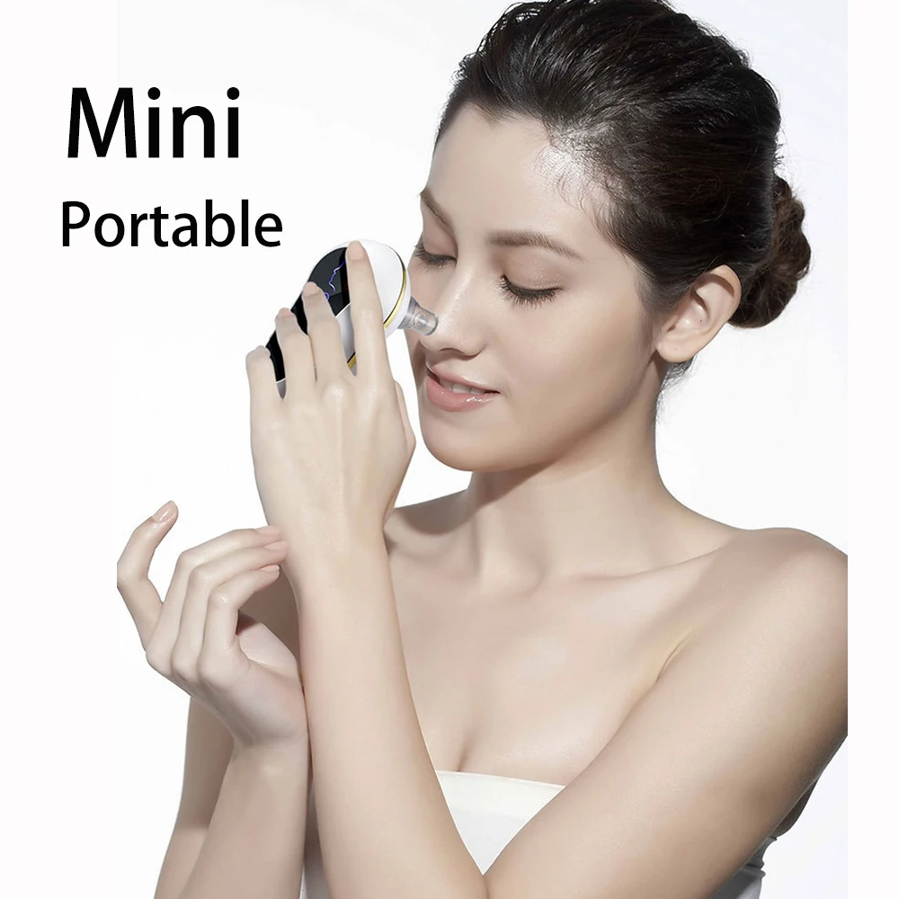 

Blackhead Remover Vacuum Cleaning Face Pore Cleaner Suction Care Black Head Cleaner Acne Extractor Diamond Microcrystal Head