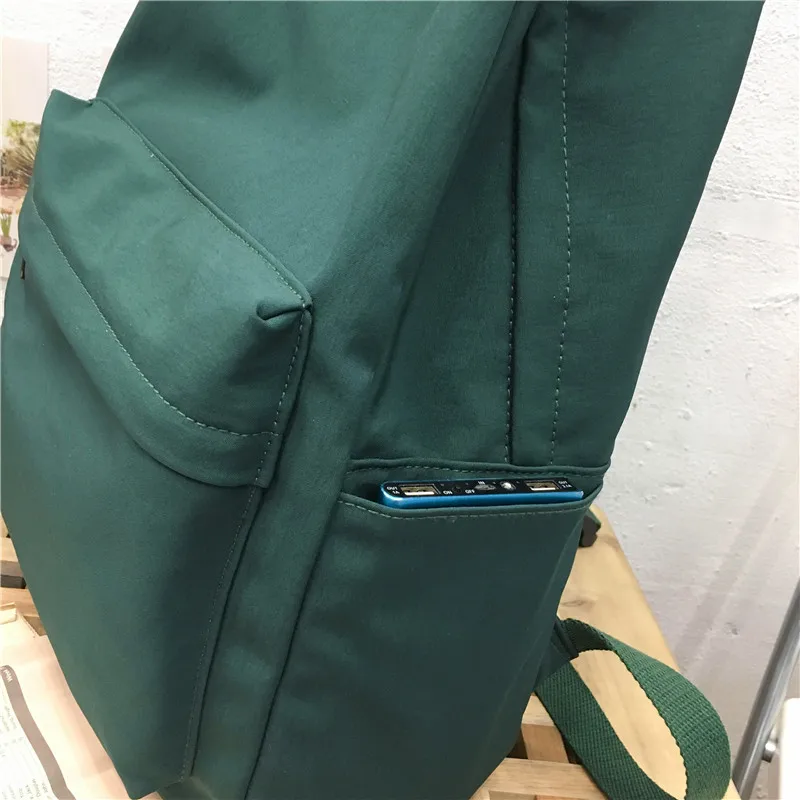 

2021 Backpack Women Backpack Solid Color Women Shoulder Bag Fashion School Bag For Teenage Girl Children School Backpacks Female