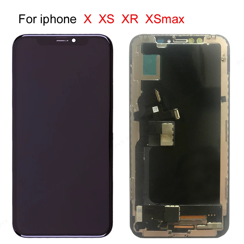 10 шт. Бесплатная доставка DHL LCD для iphone X OLED XS XR TFT с 3D сенсорным дигитайзером сборка