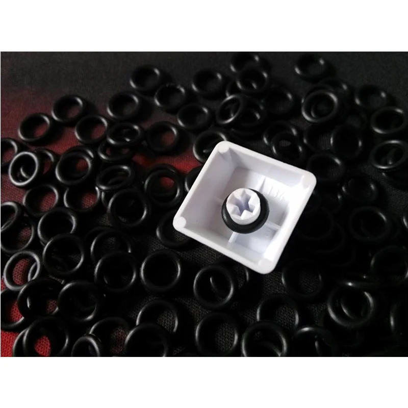 Acc White For Keyboard Dampers Keycap O Ring Replace Parts