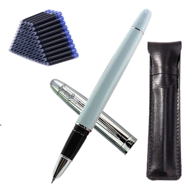 

New Listing luxury quality Fashion Various colors student Office Fountain Pen School stationery Supplies ink pens