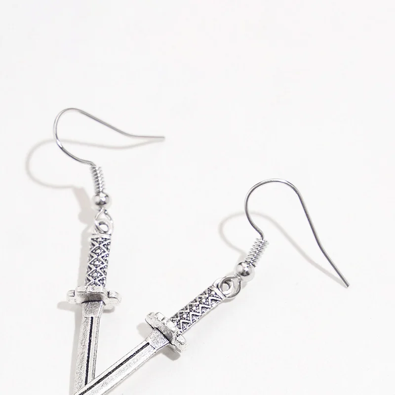 Серьги-подвески в готическом стиле для женщин и мужчин висячие ювелирные