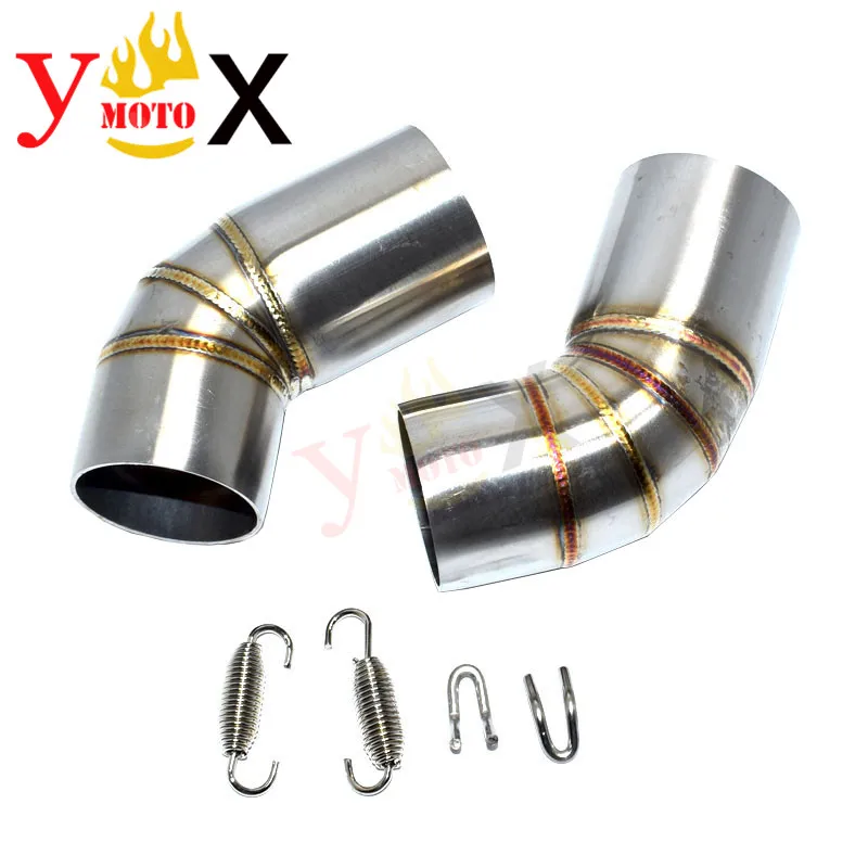 Выхлопная труба средней длины для мотоцикла Соединительная Ducati 695 696 2008 2014 795 796 2010