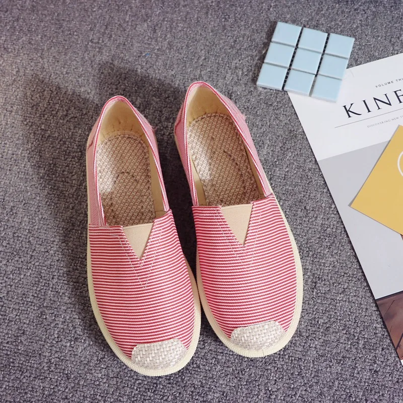 

2021 Spring Summer Men Casual Shoes Canvas Fabric Male Shallow Loafers Comfortable Breathable Light Unisex High Qualitity Shoes