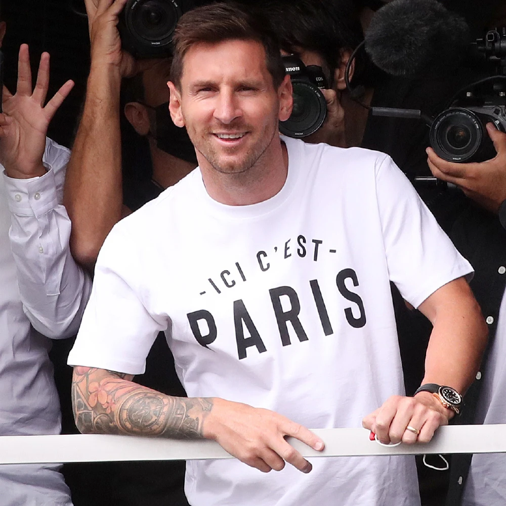 

PARIS Tshirt ICI C'EST Print Tee Mens Short Sleeve T-shirt Women Cotton Casual Hip Hop Highstreet T Shirt