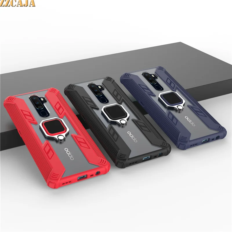 Роскошный чехол с магнитным кольцом для OPPO A9 2020 Рино F11 Pro Чехлы противоударный