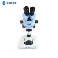 Binocular stereo microscope SUNSHINE SZM45-B1 Microscope Base Pad continuous zoom HD 7X-45 continuous zoom motherboard repair