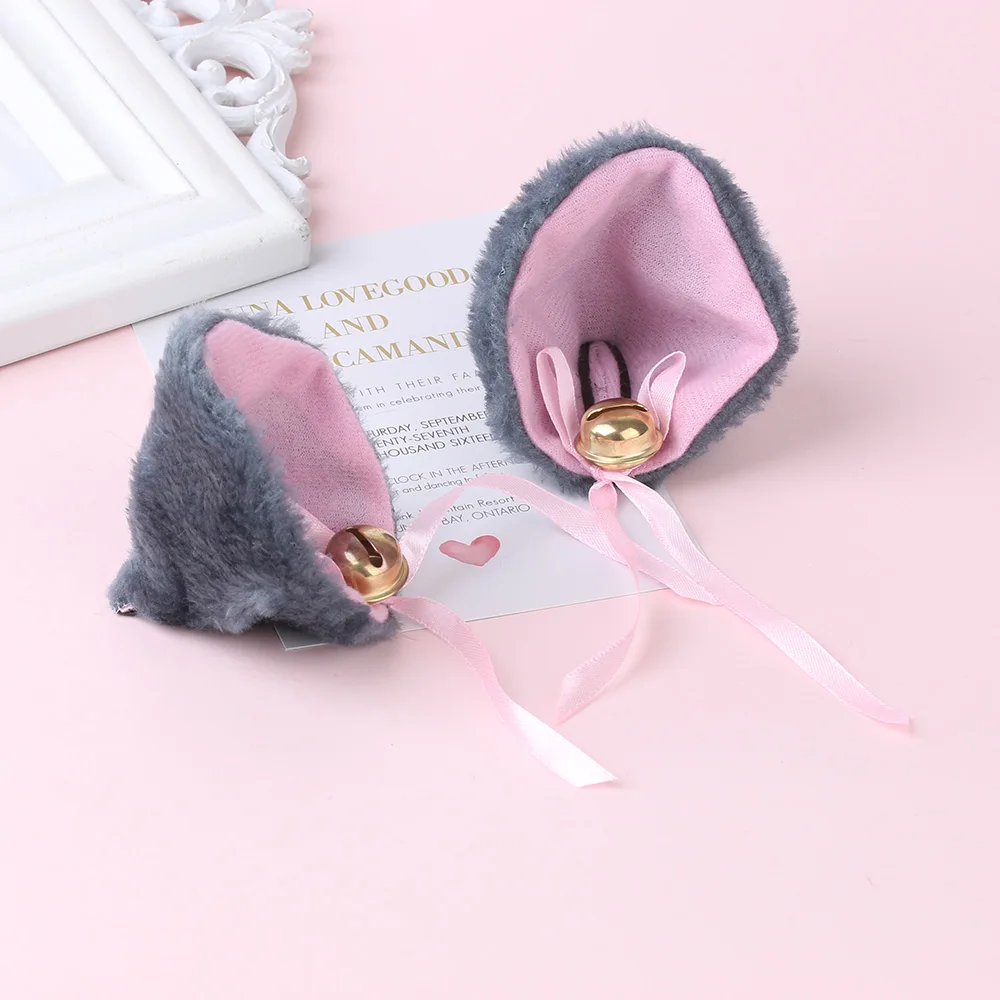 Лидер продаж Новинка Милый Забавный ободок для волос в виде колокольчика и кота