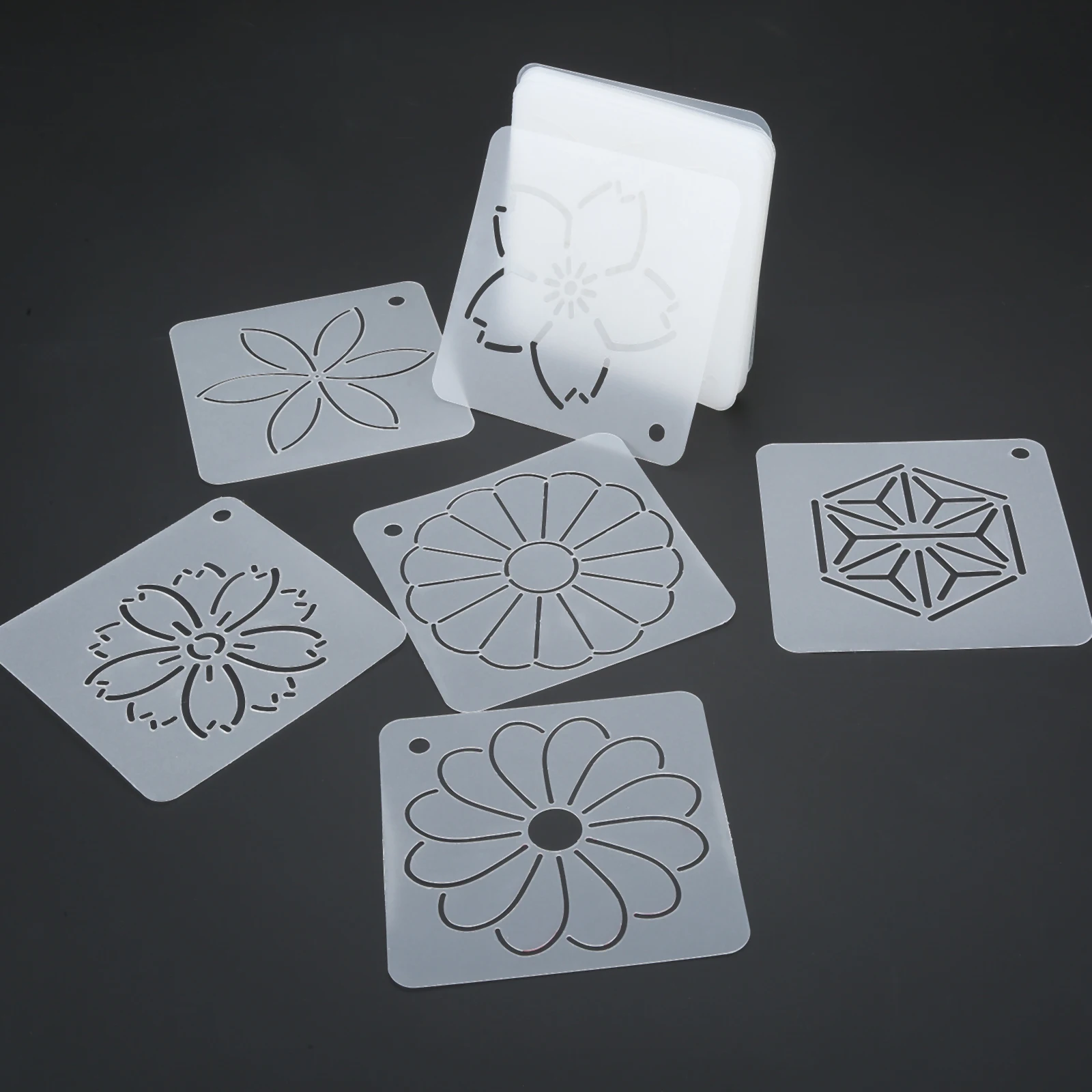 9 шт./компл. трафарет для квилтинга акриловая искусственная модель шитья вышивки