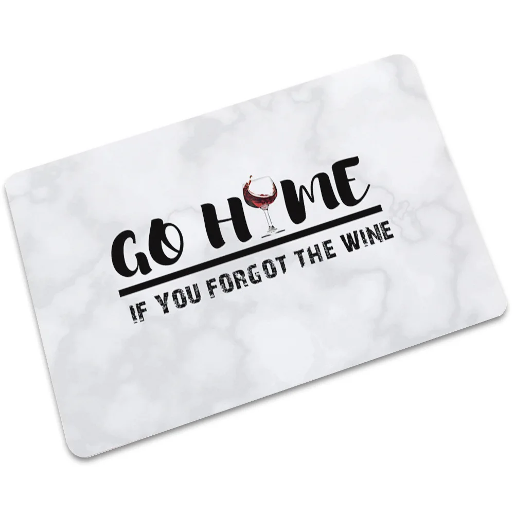 Прямая поставка новый резиновый коврик с фиолетовыми буквами для двери ковер