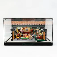 acrylic display box for lego central perk showcase friends cafe 21319 dustproof clear display case lego set not included%ef%bc%89