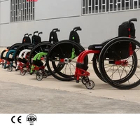Lightweight Disassemble Travel Wheelchair for Older Disabled Patient Foldable Wheelchair Handicapped Scooter