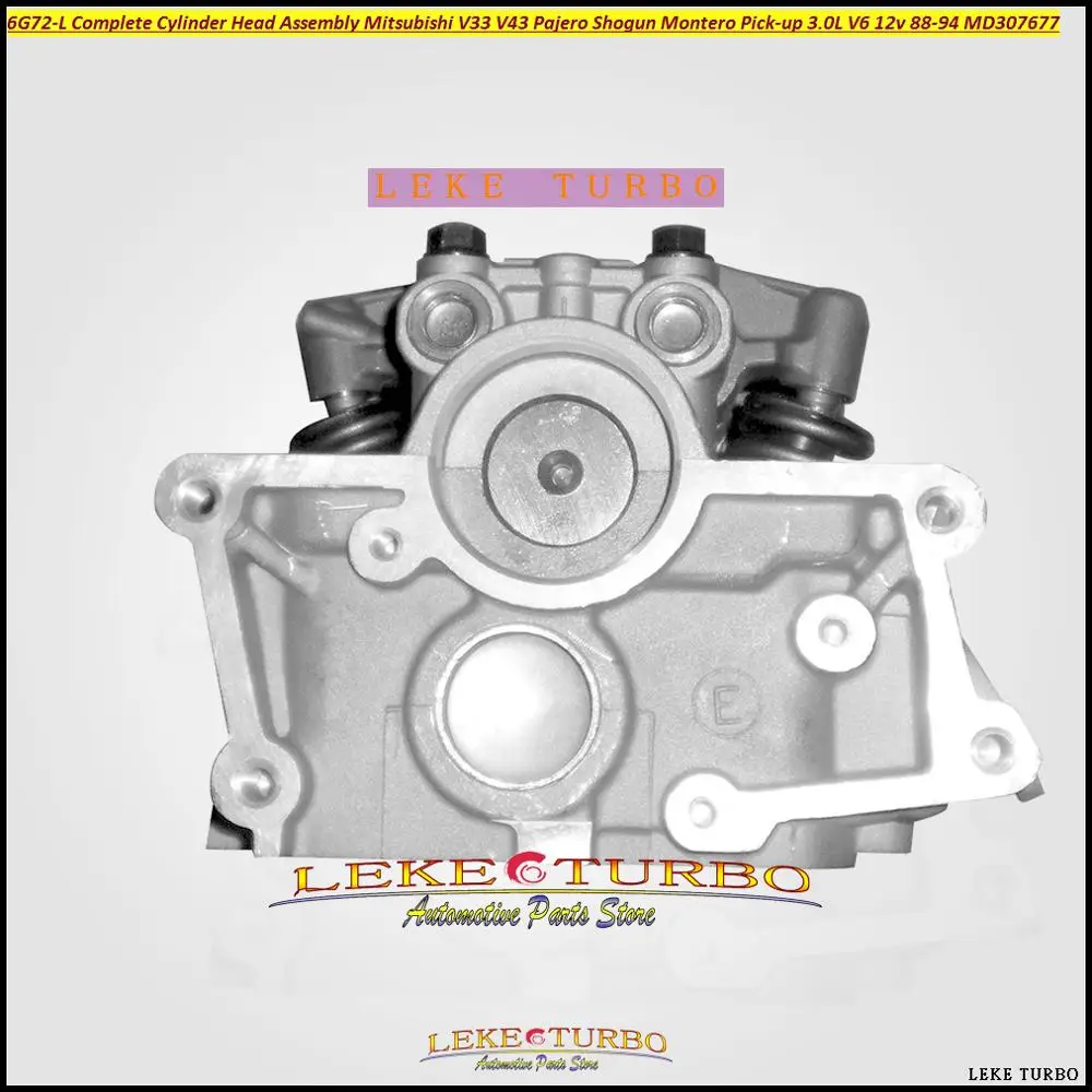 6G72 головки цилиндров в полной сборке сборе для Mitsubishi V33 V43 Pajero Shogun Montero Pick up 3.0L V6 12v
