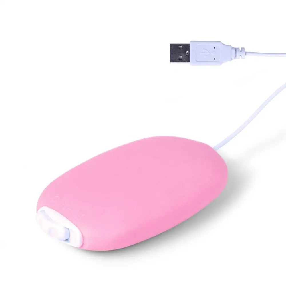 Креативная модная зимняя грелка для рук USB Поставка Мини Портативный Ручной подогреватель портативный для офиса путешествия использования - Цвет: pink