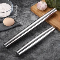 household lightweight rolling pin stainless steel rolling dumpling skin durable rolling stick kitchen portable baking tool