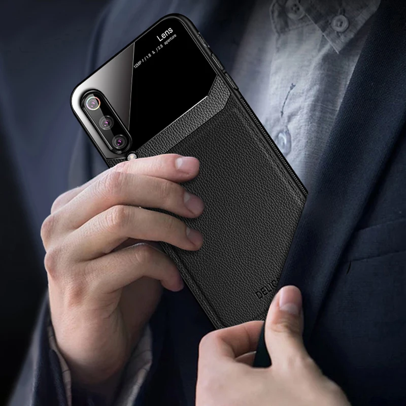 Кожаный чехол для xiaomi redmi note 8 pro зеркальный защитный объектива камеры mi 9 t xiomi mi9t