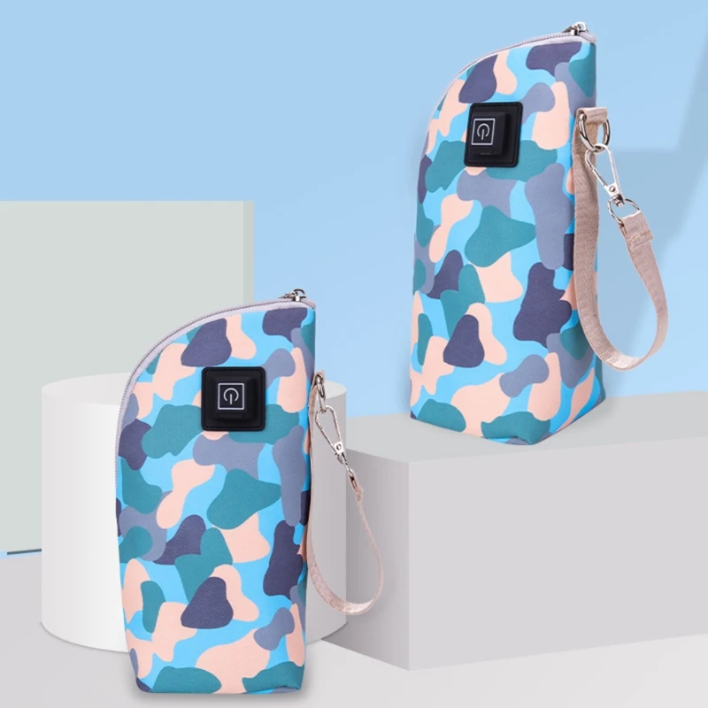 

USB Milk Heat Keeper Portable Travel Bottle Warmer Thermostat for Indoor Outdoor