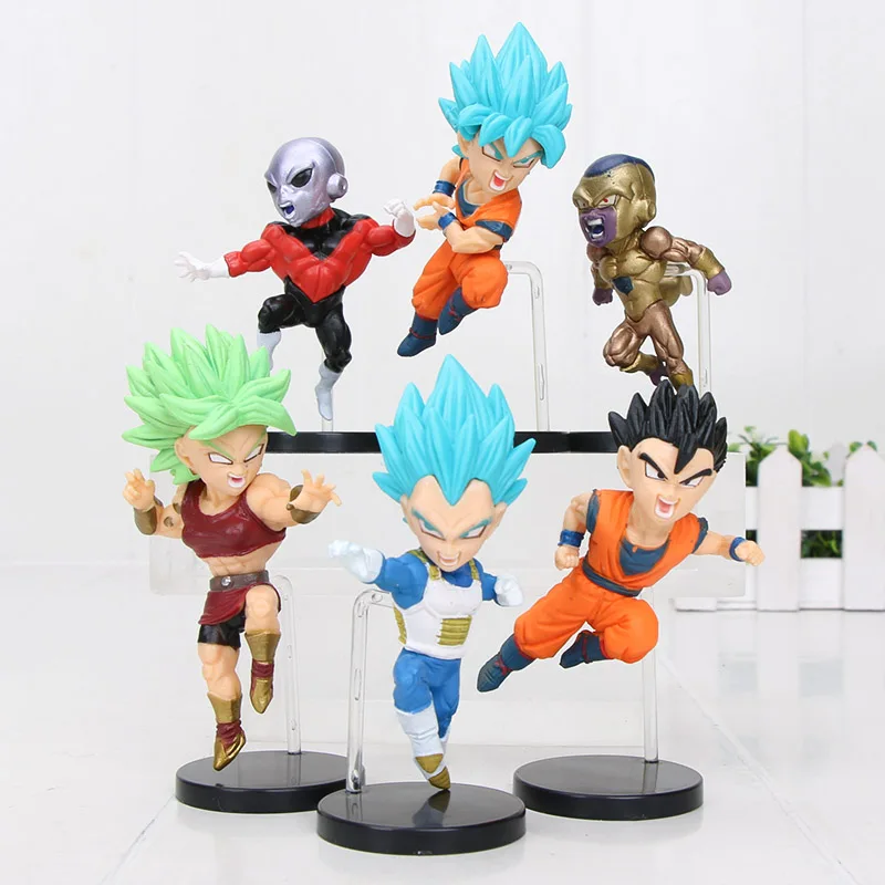 6 шт./компл. аниме Dragon ball Z Сон Гоку, Веджета, пикколо, игрушечные фигурки из ИГРЫ Dragon ball DBZ(“пикколо Гохан Супер saiyan zenoh ПВХ фигурка игрушки для детей, подарок - Цвет: 9 in opp bag