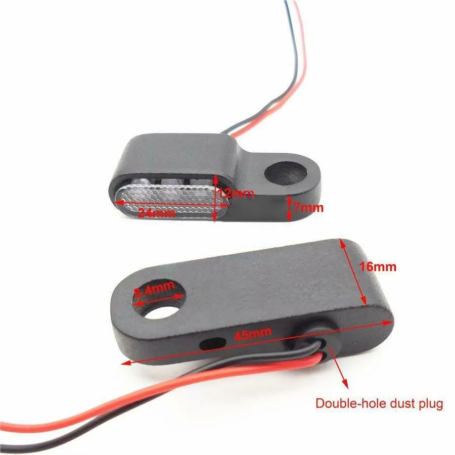 

1 Pair Turn Signal Indicators Lights 4.5cm*2.5cm*14cm DC 12V LED Lights