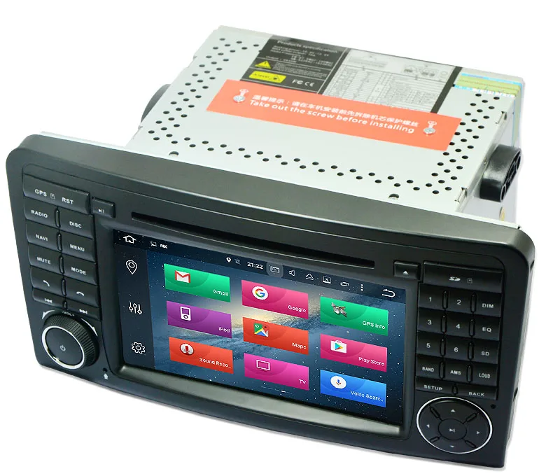 Octa (8) основной автомобильный dvd-плеер на основе Android gps для Benz ML 320/ML 350/W164 (2005-2012) Navi