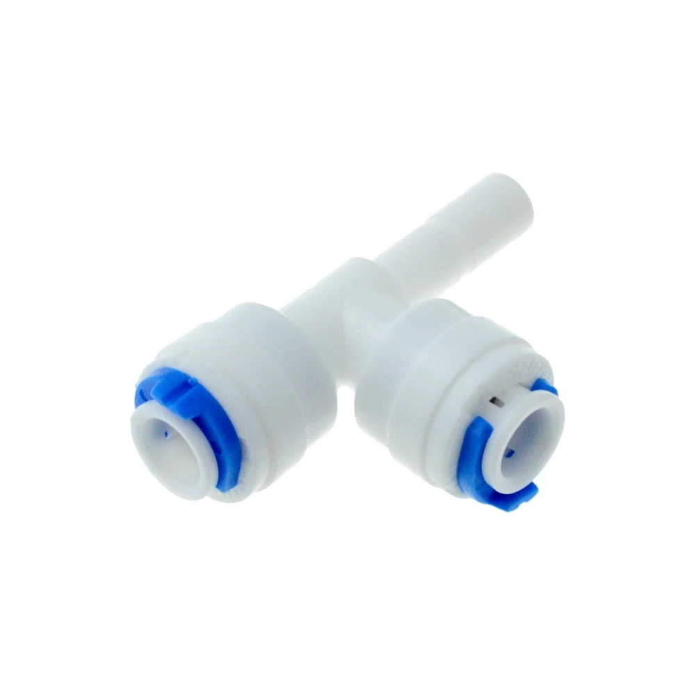 Т образный 3 полосный RO воды 1/4 &quot3/8&quot OD шланг соединение трубы для аквариума