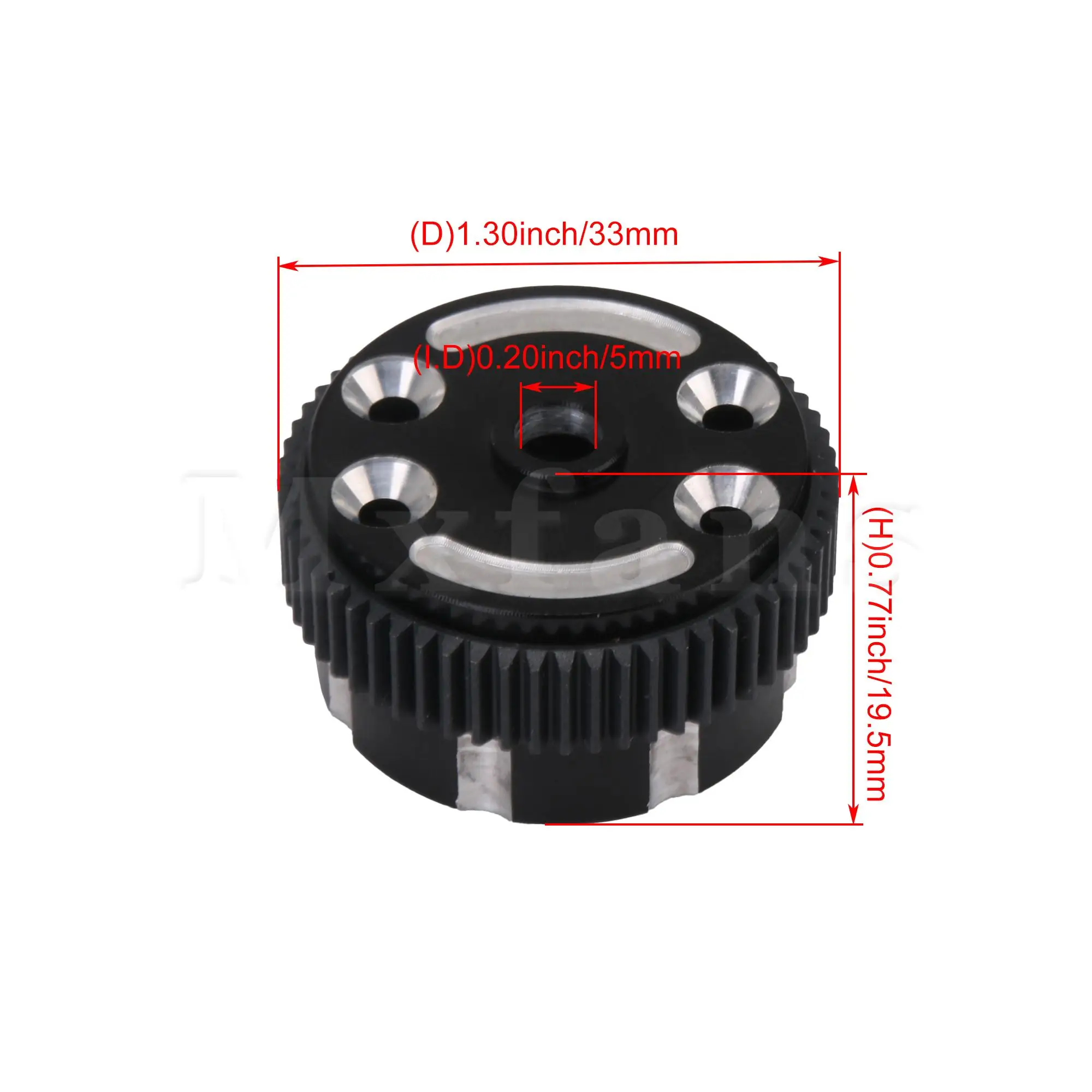 

Racing Car RC1:10 Alloy Differential Case Replacement for Traxxas 2WD