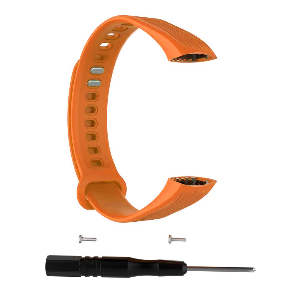 Ремешок для часов для huawei Honor Band 3 сменный силиконовый черный браслет на запястье Регулируемый универсальный ремешок для часов Прямая поставка - Цвет: G