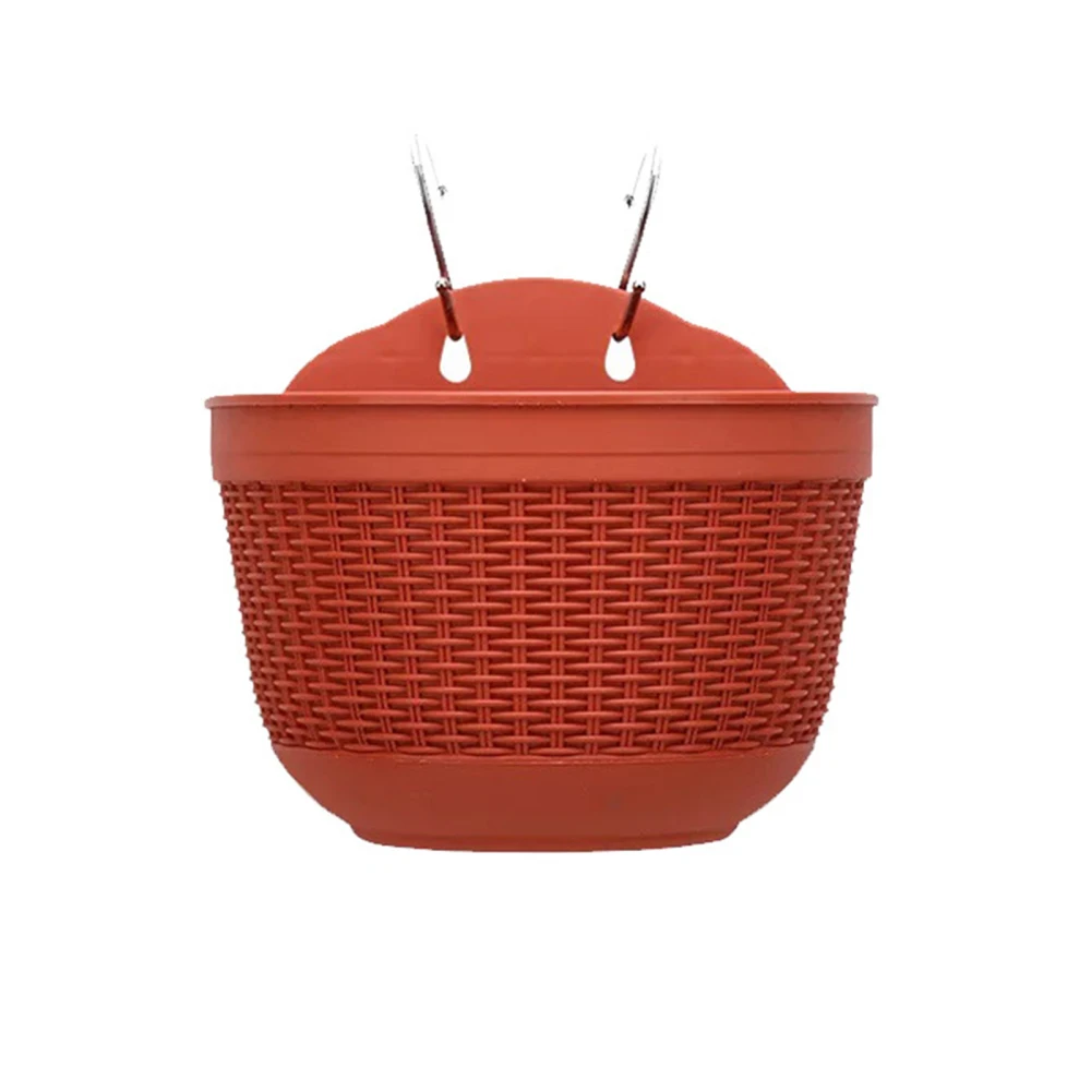 

Flower Vase Self Watering Hanging Flower Pot With Water Container For Home Decoration 6 Colors 25*16.5*15cm