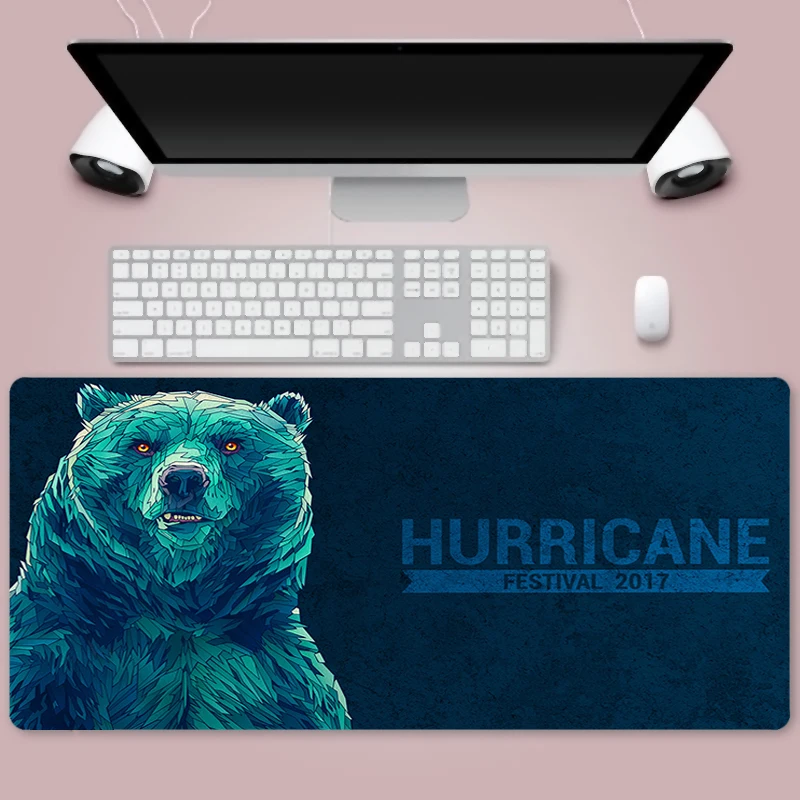 

Hurricane mouse pad large mouse pad high speed keyboard pad rubber gaming gamer console desktop pad PC notebook computer