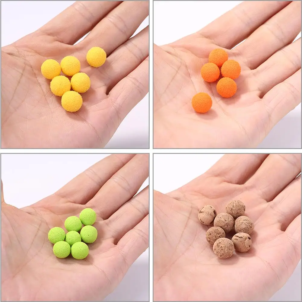 15 шт. Карп рыболовные приманки пены Pop Up бойлов волос Rig крючка снасти аксессуары