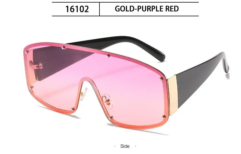 

women Fashion Oversized Square Sports Sunglasses Men Big Frame Brand Designer Vintage Rectangle SunGlasses For Man Shades oculos