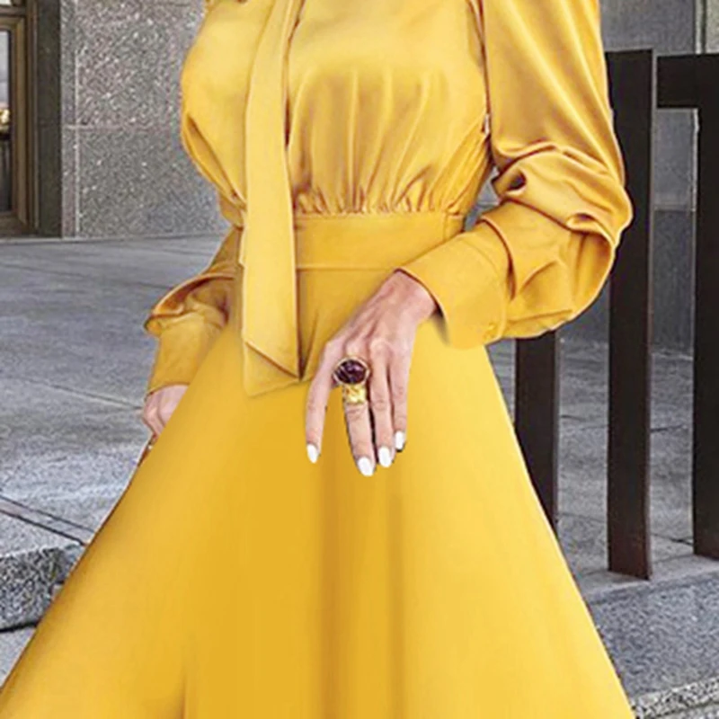 

Women's High Waist Elastic Skinny Denim Long Pencil Pants Women Jeans XL & Autumn Long Sleeve Party Dresses Yellow XL