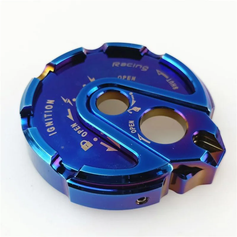Модифицированный алюминиевый замок для мотоцикла YAMAHA BWS125 CYGNUS125 CNC крышка слот