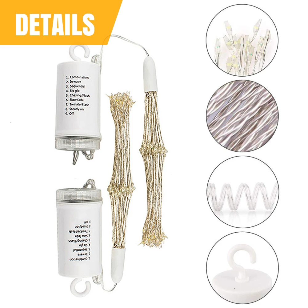 2 шт висит стилизованные под языки пламени светильник Батарея работает