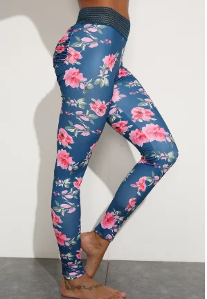 

Sexy Women Print Leggins Push Up Workout Legging Femme High Waist Lace Leggings Elastic Sportswear Leggins